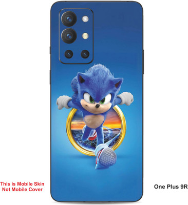 VYBE The Smart Choice One Plus 9R Sonic The Hedgehog Embossed Mobile Skin(Bluish 21)
