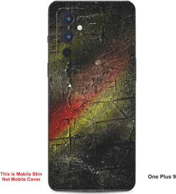 VYBE The Smart Choice One Plus 9 Art Embossed Mobile Skin(Sunset A4)