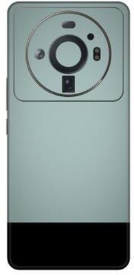 V_GADGETS Xiaomi 12S Ultra 5G Mobile Skin(Muted Silver & Black)