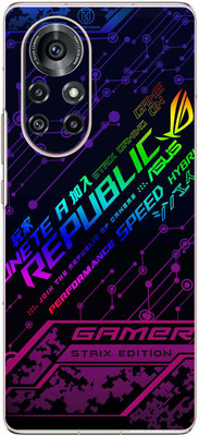 FCS Huawei nova 8 Pro 4G Printed Back skin Mobile Skin(Game On)