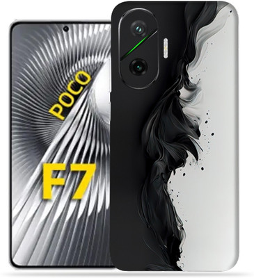 WeCre8 Skin's Xiaomi Poco F7 5g Premium Vinyl Mobile Skin (Multicolor) Mobile Skin(B&W Art)