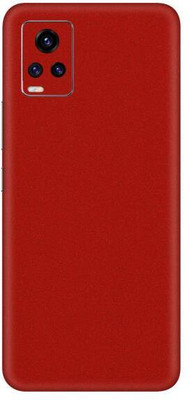 Vcare GadGets Vivo V20 Pro Mobile Skin(Glitter Red)