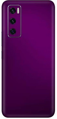 Vcare GadGets Vivo V20 SE Mobile Skin(Purple Glossy)