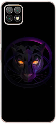 FCS Huawei Enjoy 20 5G Printed Back skin Mobile Skin(Black Penther)