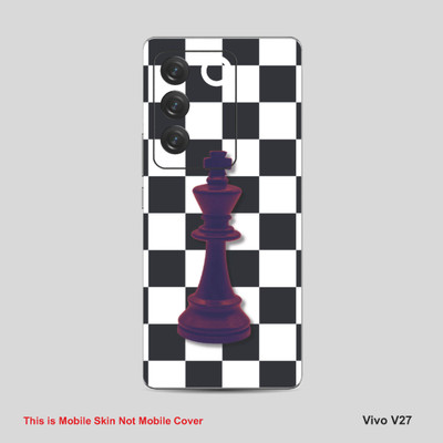 VYBE The Smart Choice Vivo V27 Pattern Mobile Skin Mobile Skin(Multi ColourCT25)