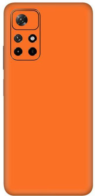 Vcare GadGets Redmi Note 11 T 5G Mobile Skin(Orange)