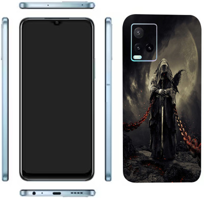 Pochanki Vivo Y33t Mobile Skin(Lord Evil Skin With High Matte Finish)