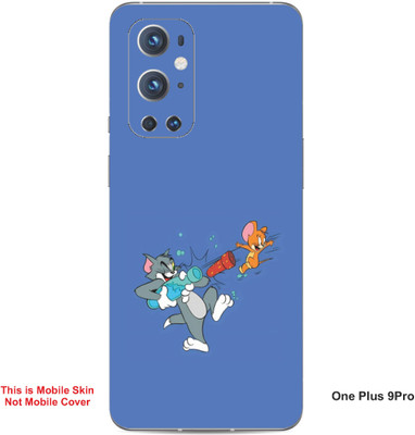 VYBE The Smart Choice One Plus 9 Pro Tom & Jerry Embossed Mobile Skin(Glaucous 20)