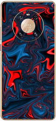 FCS Huawei Mate 40 Printed Back skin Mobile Skin(Moustache)