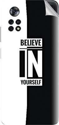 tiddler Xiaomi Poco X4 Pro 5G Mobile Skin(Black&White)