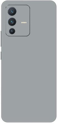 Vcare GadGets Glossy Silver vivo V23 5G Mobile Skin(Glossy Silver)