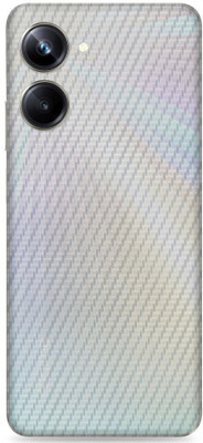 WeCre8 Skin's Realme 10 Pro 5G Mobile Skin(Transparent Carbon Fiber Premium Quality Mobile Skin With Cleaning Wipe)