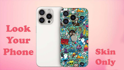 BUGGU IPHONE 16 PRO MAX Mobile Skin(Multicolor)