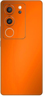 Vcare GadGets Vivo V29 5G Mobile Skin(Metallic Orange Shining)