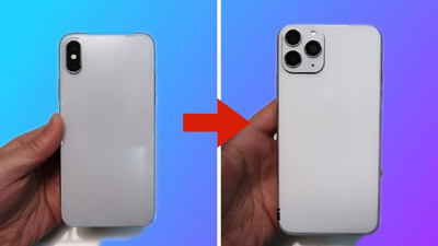 Goggly XR Convert Into iPhone 13 Pro Converter Mobile Skin(White)