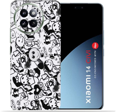 OggyBaba Xiaomi 14 Civi Mobile Skin(Doodle)