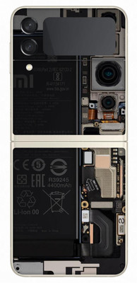 SKINFACTORY SAMSUNG GALAXY Z FLIP 3 5G Premium Mobile Skin(Multicolor)