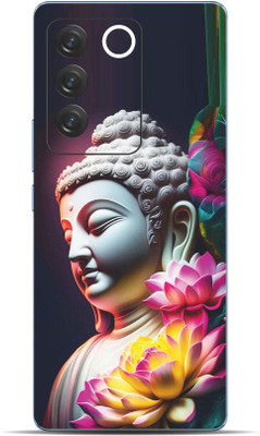 VYBE Vivo 27 Pro The Buddha Mobile Skin Mobile Skin(Light Blue 31)