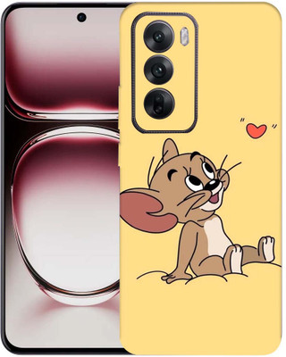OggyBaba Oppo Reno 12 pro 5g Mobile Skin(Small Cat)