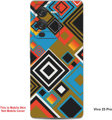 VYBE The Smart Choice Vivo 25 Pro Pattern Embossed Mobile Skin(Twilight 1)