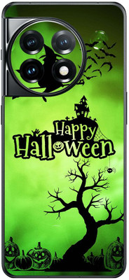 FCS OnePlus 11 5G Printed Back Skin: Halloween Mobile Skin(Halloween Skin)