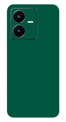 AsSkin Vivo Y22, vivo y22, vivo Mobile Skin(Ultra Super Dark Green Matte With High Matte Finish.)