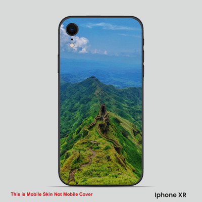 VYBE The Smart Choice iPhone XR Naturel Mobile Skin(Ebony Clay 3)