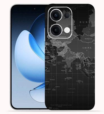 OggyBaba OggyBaba Poco M6 Plus 5g Mobile Skin(Global-Map)