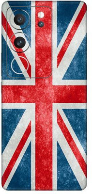 Vcare GadGets Red and White Scatch Strip Vivo V29 5G Mobile Skin(Multicolor)