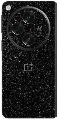 Vcare GadGets OnePlus Open 5G Mobile Skin(Black Glitter)