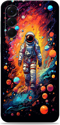 WeCre8 Skin's SAMSUNG Galaxy A56 5G Premium Vinyl Mobile Skin (Multicolor) Mobile Skin(astronaut walking with planets)