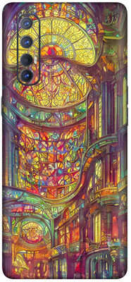 wrap craft OPPO RENO 3 PRO Premium Vinyl Mobile Skin(Multicolor)