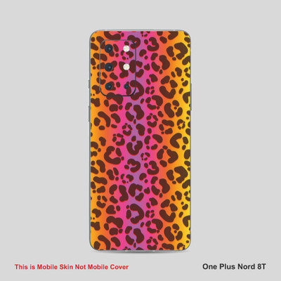 VYBE The Smart Choice One Plus Nord 8T Pattern Mobile Skin Mobile Skin(Multi Colour N19)