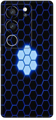 Vcare GadGets Dark Light Blue Honey Vivo V29 5G Mobile Skin(Multicolor)