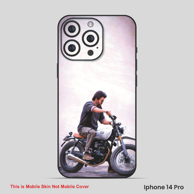 VYBE The Smart Choice iPhone 14 Pro Vijay Thalapathy Mobile Skin(Pale Grey 10)