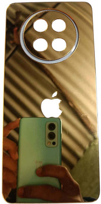TWUAOP REALME 13 PRO PLUS 5G MOBILE SKIN MIRROR BACK PANNEL ACRYLIC SHEET Mobile Skin(Gold)