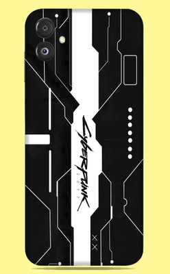 SkinoMania Samsung Galaxy F14 5G Mobile Skin(B&W Simple-Black-Cyber)