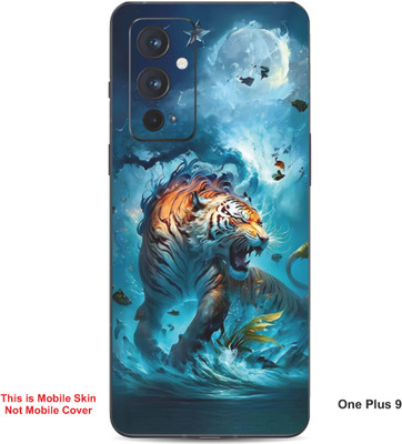 VYBE The Smart Choice One Plus 9 Tiger Embossed Mobile Skin(Jellyfish 25)