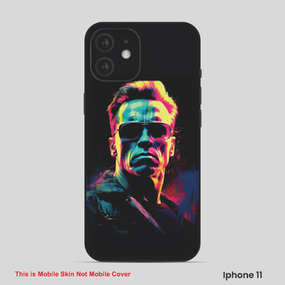 VYBE The Smart Choice iPhone 11 ART Mobile Skin(Multi color SKI 46)