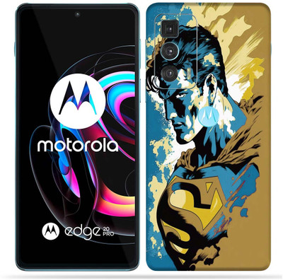 OggyBaba OggyBaba Moto Edge 20 pro Mobile Skin(Angry Superman)