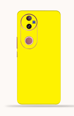 OggyBaba OggyBaba Vivo V50 5g Mobile Skin(Yellow-Matte)