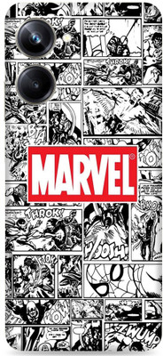 WeCre8 Skin's Realme 10 Pro 5G Mobile Skin(Red Comic Marvel Multicolor Premium Quality Mobile Skin With Cleaning Wipe)
