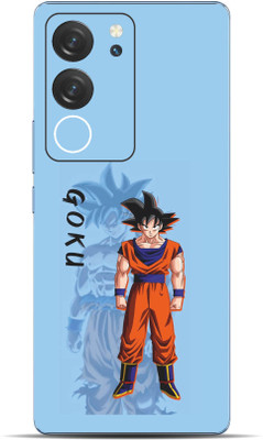 VYBE Vivo V29 Goku Mobile Skin Mobile Skin(Light Sky Blue 35)