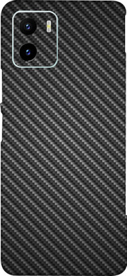 BUGGU Vivo Y15c Mobile Skin(Ultra Super Black Carbon Fiber Skin With High Matte Finish)