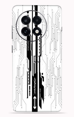 OggyBaba OggyBaba Oneplus 13R Mobile Skin(White-CyberPunk)