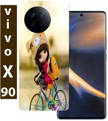 BugguSkin Vivo X90 Mobile Skin(Ultra Super Cutie Pie Girl With Venom Skin With High Matte Finish.)