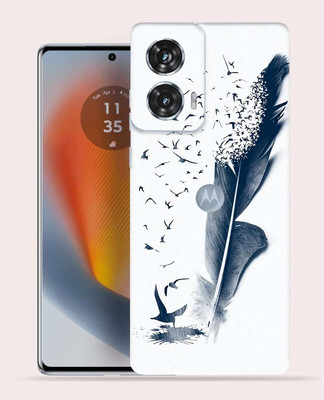 WeCre8 Skin's WeCre8 Skin's Motorola Edge 50 Fusion Mobile Skin(Feather Art)