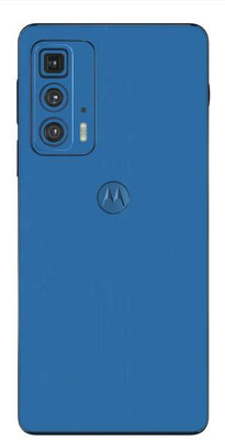 Vcare GadGets Moto Edge 20 Pro Mobile Skin(Blue)