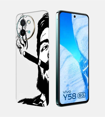 OggyBaba Vivo Y58 5g Mobile Skin(Smoker Art)