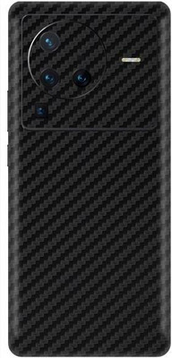 Vcare GadGets X80 Pro 5G Mobile Skin(Fiber Carbon Black)